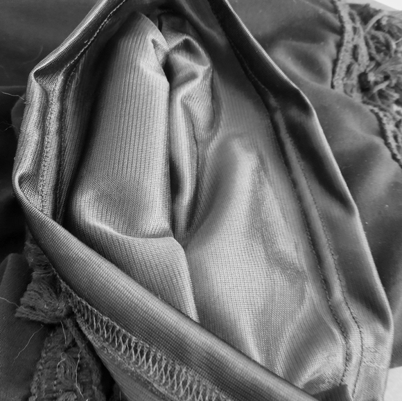 Retro Threads Black tassel pants size XXL. - Picture 5 of 7